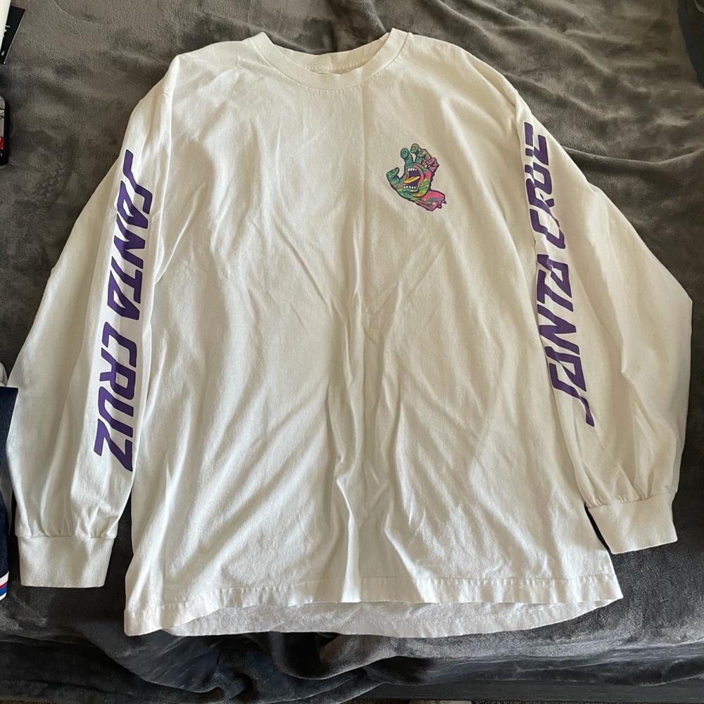 Men’s Santa Cruz Screaming Hand Long Sleeve Shirt